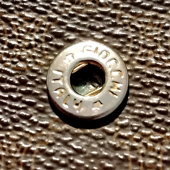 Celine Macadam Long Wallet Leather & Canvas Kisslock Section - Picture 10 of 17